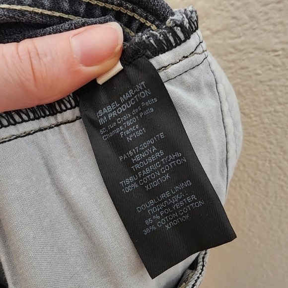 Isabel Marant Etoile Hominy High Waisted Jeans 40 - Picture 8 of 8